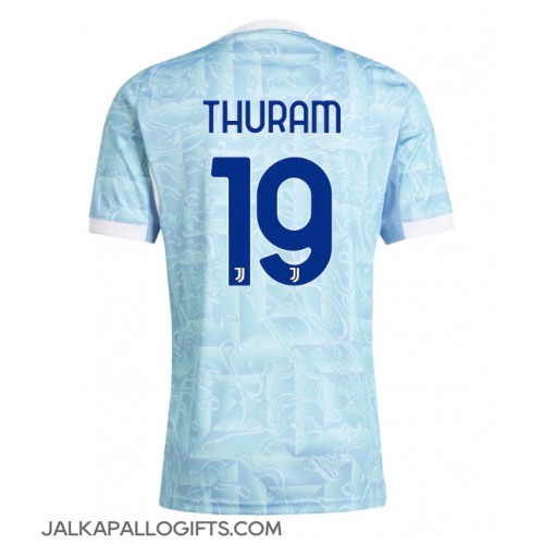 Juventus Khephren Thuram #19 Vieraspaita 2025-26 Lyhythihainen